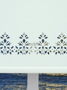 Ekru Lazer Stor Perde - Orta Kalın Kumaş