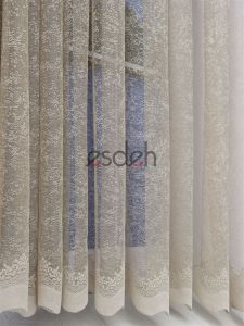 200x250  - Kum Desen Tül Perde - Tek kanat Sağ