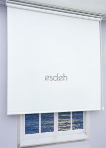 Kırık Beyaz Stor Perde - Orta Kalın Kumaş