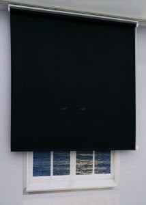 Siyah Stor Perde - Ultra Kalın Kumaş