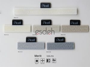 Beyaz Desenli Plicell Cam Balkon Perdesi - Ekonomik Model(Merit)