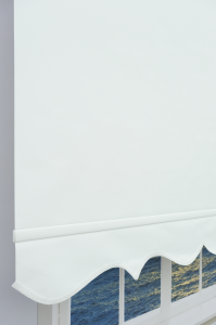 Kırık Beyaz  Stor Perde - Maxı Kalın Kumaş