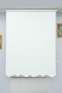 Kırık Beyaz  Stor Perde - Maxı Kalın Kumaş