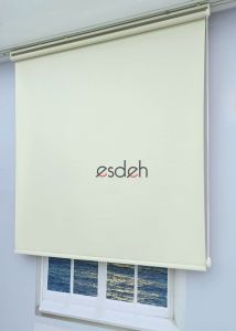 Ekru Stor Perde - Maxı Kalın Kumaş