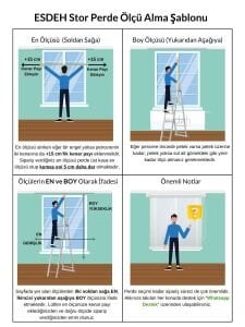 ÇİFT MEKANİZMALI TÜL+STOR GÜNEŞLİK PERDE - ÇİFTLİ SİSTEM - 2 Perde TEK ÜRÜN!