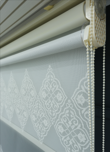 Çift Mekanizmalı TÜL+STOR Güneşlik Perde – Çiftli Sistem - 2 Perde TEK ÜRÜN!