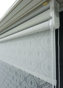 Çift Mekanizmalı TÜL+STOR Güneşlik Perde – Çiftli Sistem - 2 Perde TEK ÜRÜN!