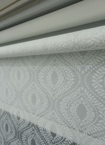 Çift Mekanizmalı TÜL+STOR Güneşlik Perde – Çiftli Sistem - 2 Perde TEK ÜRÜN!