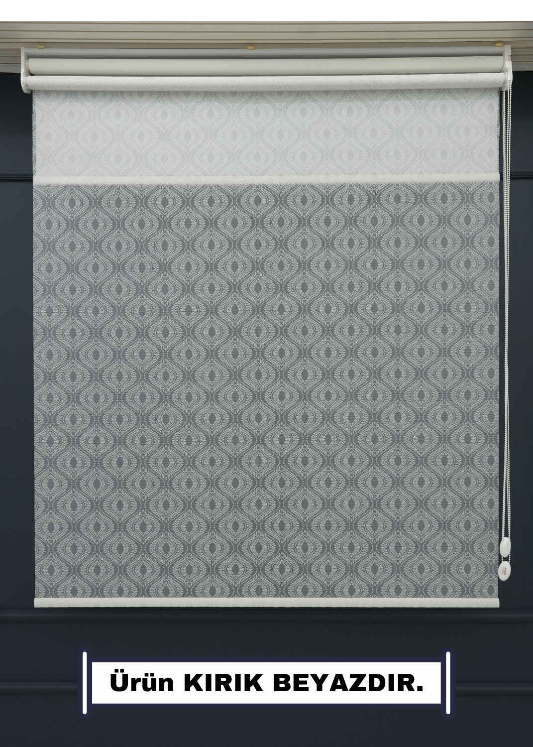 Çift Mekanizmalı TÜL+STOR Güneşlik Perde – Çiftli Sistem - 2 Perde TEK ÜRÜN!