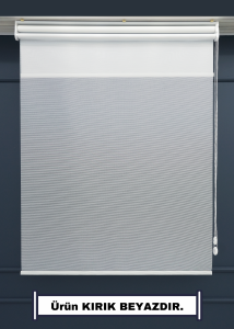 Çift Mekanizmalı TÜL+STOR Güneşlik Perde – Çiftli Sistem - 2 Perde TEK ÜRÜN!