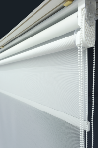 Çift Mekanizmalı TÜL+STOR Güneşlik Perde – Çiftli Sistem - 2 Perde TEK ÜRÜN!