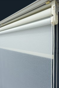 Çift Mekanizmalı TÜL+STOR Güneşlik Perde – Çiftli Sistem - 2 Perde TEK ÜRÜN!