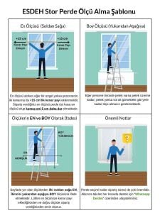 Çift Mekanizmalı TÜL+STOR Güneşlik Perde – Çiftli Sistem - 2 Perde TEK ÜRÜN!