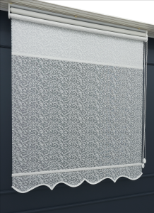 Çift Mekanizmalı TÜL+STOR Güneşlik Perde – Çiftli Sistem - 2 Perde TEK ÜRÜN!