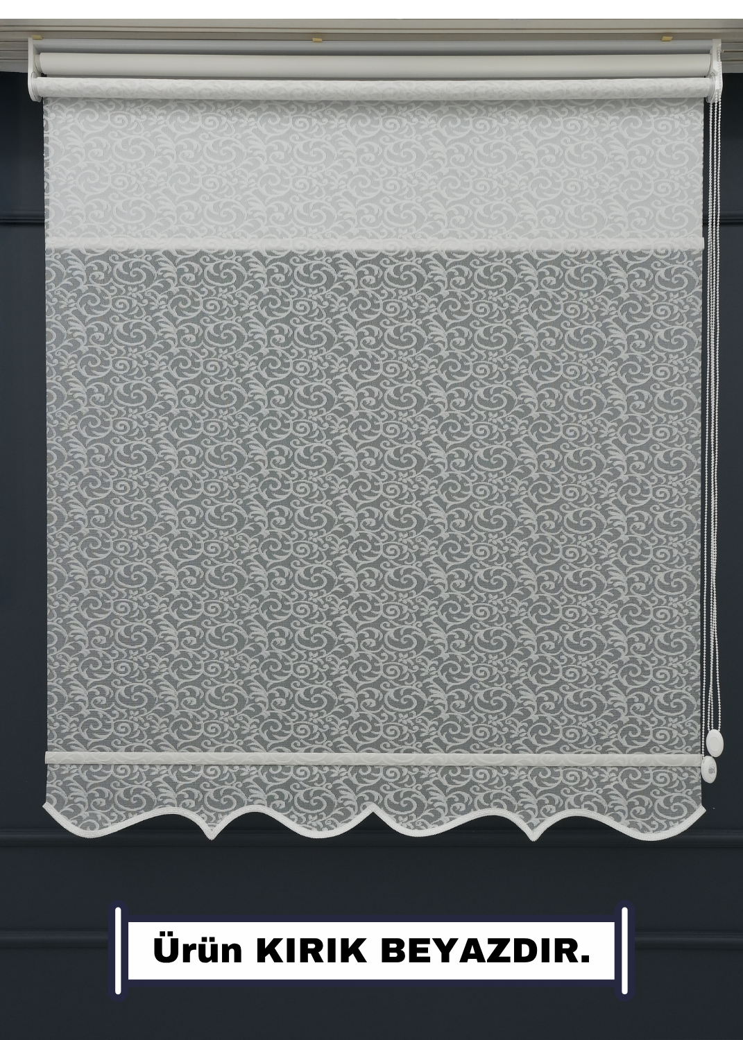 Çift Mekanizmalı TÜL+STOR Güneşlik Perde – Çiftli Sistem - 2 Perde TEK ÜRÜN!