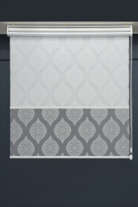 Çift Mekanizmalı TÜL+STOR Güneşlik Perde – Çiftli Sistem - 2 Perde TEK ÜRÜN!