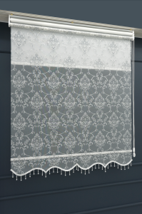 Çift Mekanizmalı TÜL+STOR Güneşlik Perde – Çiftli Sistem - 2 Perde TEK ÜRÜN!