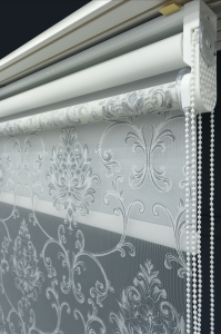 Çift Mekanizmalı TÜL+STOR Güneşlik Perde – Çiftli Sistem - 2 Perde TEK ÜRÜN!