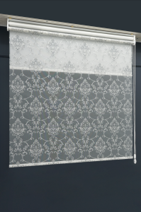 Çift Mekanizmalı TÜL+STOR Güneşlik Perde – Çiftli Sistem - 2 Perde TEK ÜRÜN!