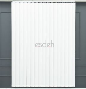 Kırık Beyaz Dikey Stor Perde - İşyeri Ofis Perdesi - Mat Kalın Stor