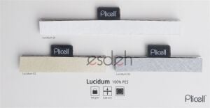 Çiftli Sistem Plicell Cam Balkon Perdesi - LATTICE/LUCIDUM