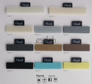 Gri Plicell Cam Balkon Perdesi - Ekonomik Model(Parrot)