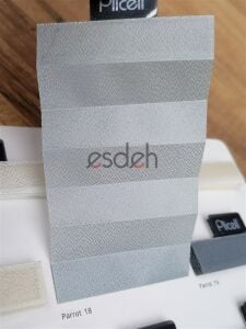 Gri Plicell Cam Balkon Perdesi - Ekonomik Model(Parrot)