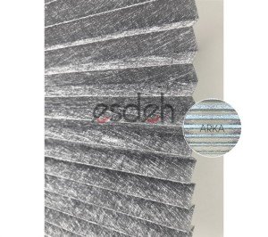 Gri Karartma Plicell Cam Balkon Perdesi -Karartma Serisi(Lucidum)