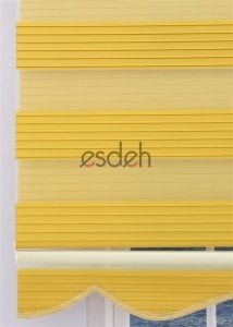Hardal Zebra Perde - Geniş Pliseli Model