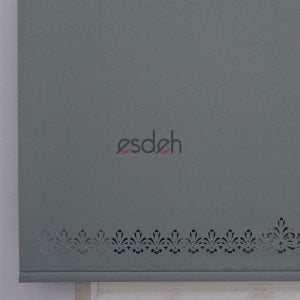 Lazer Stor Perde - Koyu Gri - Orta Kalın Kumaş