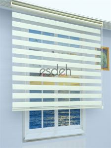 Bambu Zebra Perde - Ekru