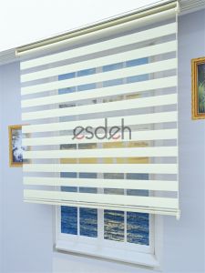 Bambu Zebra Perde - Ekru