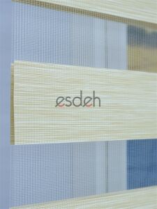 Bambu Zebra Perde - Krem