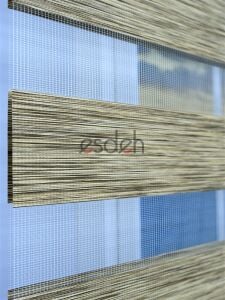 Bambu Zebra Perde - Kahverengi