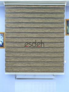 Bambu Zebra Perde - Kahverengi