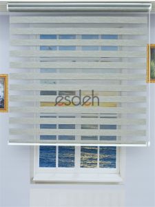 Bambu Zebra Perde - Gri