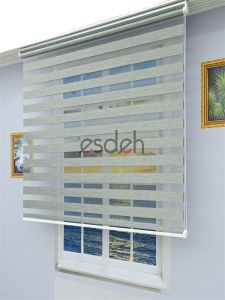 Bambu Zebra Perde - Gri