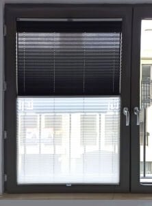 Çiftli Sistem Plicell Cam Balkon Perdesi - Lattice01/Parrot03