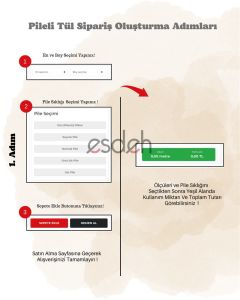 Düz İnce Fitil Tül Perde - Kırık Beyaz - Işıltılı Duruş