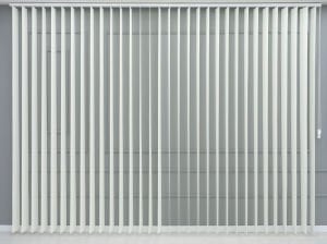 EKRU Dikey Stor Perde - İşyeri Ofis Perdesi - Mat Kalın Stor