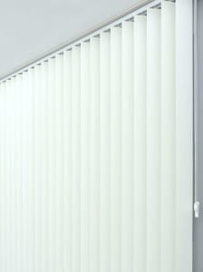 Beyaz Dikey Stor Perde - İşyeri Ofis Perdesi - Panama Mat Kalın Stor