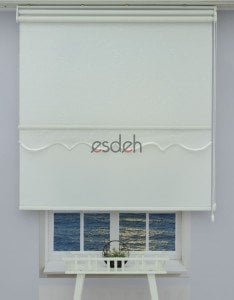 Düz Spor Tül Stor Perde - Beyaz - Çift Mekanizmalı