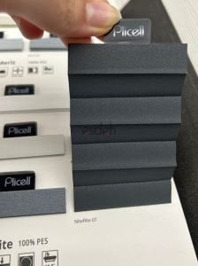 Antrasit Karartma (Blackout) Plicell Cam Balkon Perdesi - Niteflite Seri