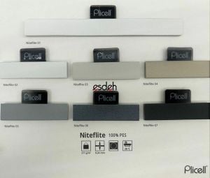 Antrasit Karartma (Blackout) Plicell Cam Balkon Perdesi - Niteflite Seri