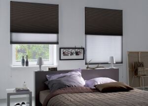 Çiftli Sistem Karartma Plicell Cam Balkon Perdesi - Parrot/Lucidum