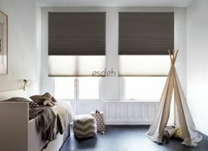 Çiftli Sistem Karartma Plicell Cam Balkon Perdesi - Parrot/Lucidum