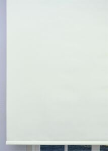 Ekru Stor Perde - Düz/Eteksiz - Mat Kalın Kumaş