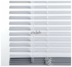 Beyaz Alüminyum Jaluzi Perde - 16 mm