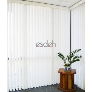 Beyaz PVC Dikey Perde - D Seri